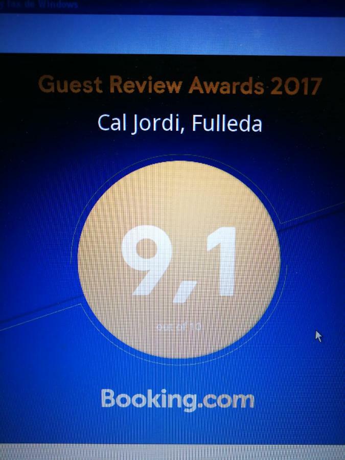 Апартаменты Cal Jordi, Fulleda Экстерьер фото
